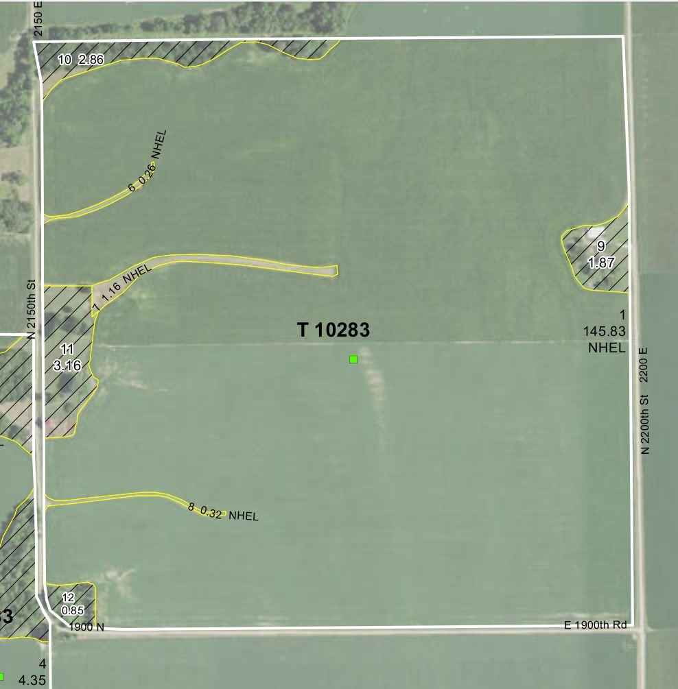 158.2 Acres, Edgar County IL Illinois & Indiana Farm Real Estate