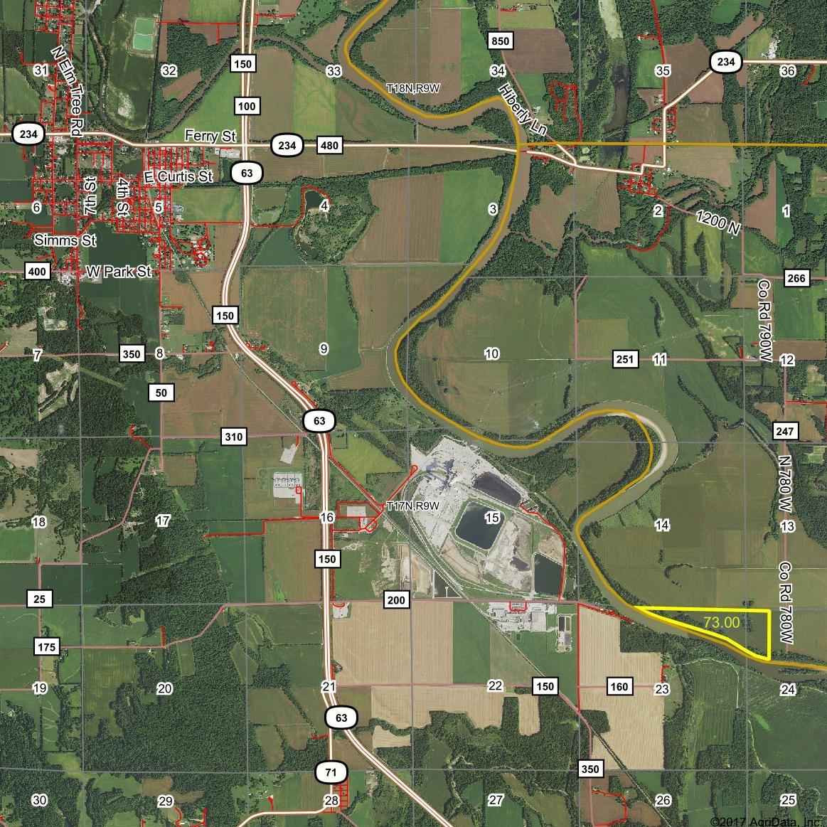 73 Acres Parke County IN Illinois & Indiana Farm Real Estate