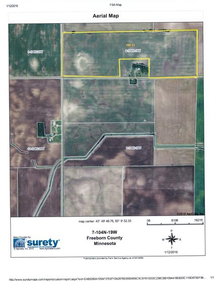 Property in Freeborn County, Minnesota