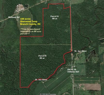 Property in Branch County, Michigan