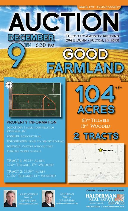 Property in Fulton County, Indiana