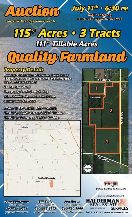 Property in Tippecanoe County, Indiana