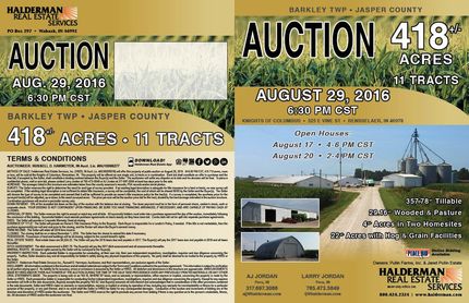 Property in Jasper County, Indiana