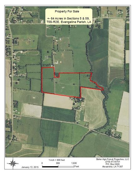 Property in Evangeline Parish, Louisiana