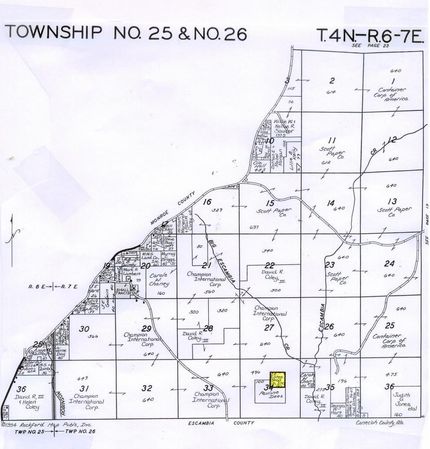 Property in Conecuh County, Alabama