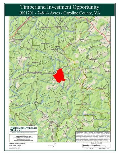 Property in Caroline County, Virginia