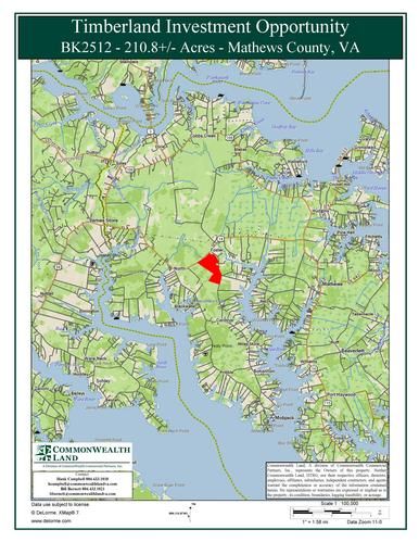 Property in Mathews County, Virginia