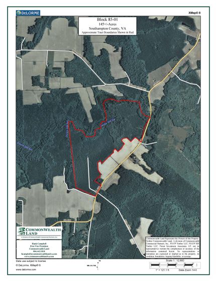 Property in Southampton County, Virginia