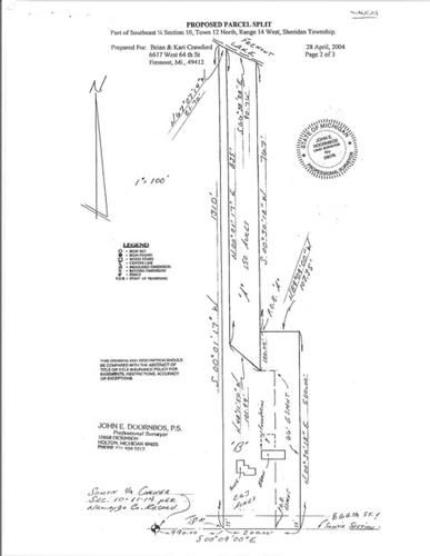 Property in Newaygo County, Michigan