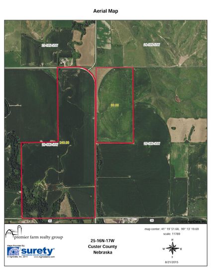 Property in Custer County, Nebraska