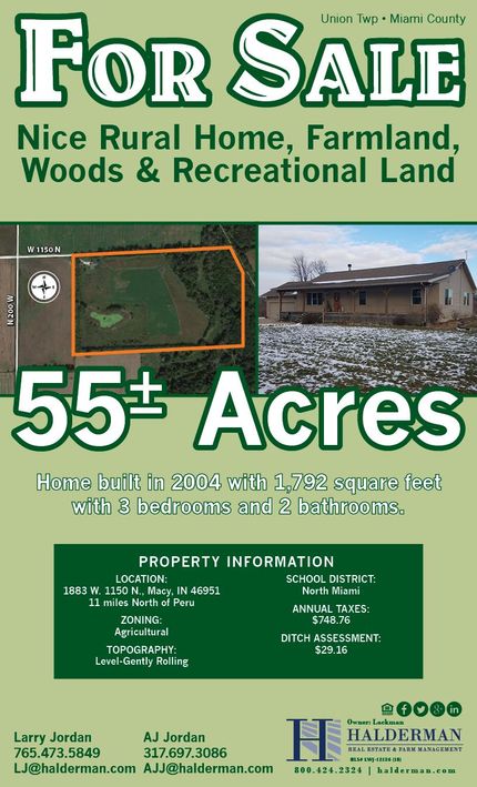 Property in Miami County, Indiana