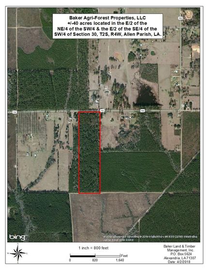 Property in Allen Parish, Louisiana