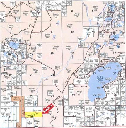 Property in Oconto County, Wisconsin