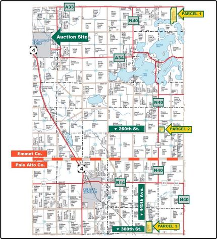 Property in Emmet County, Iowa