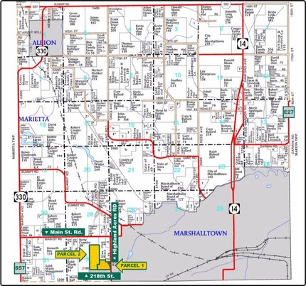 Property in Marshall County, Iowa