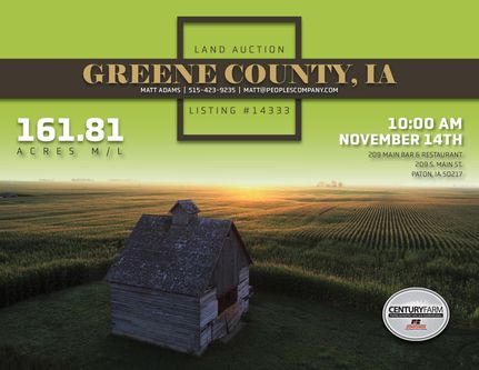 Property in Greene County, Iowa