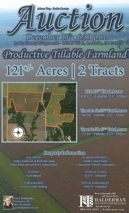 Property in Parke County, Indiana