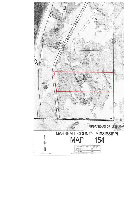 Property in Marshall County, Mississippi