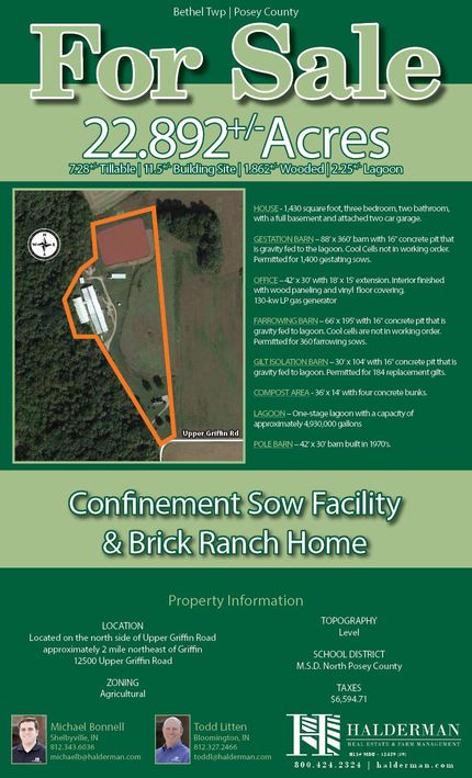 Property in Posey County, Indiana