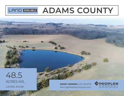 Property in Adams County, Iowa
