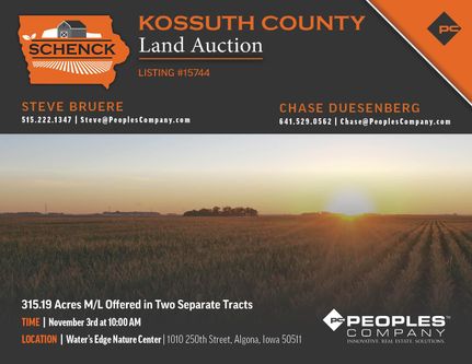 Property in Kossuth County, Iowa