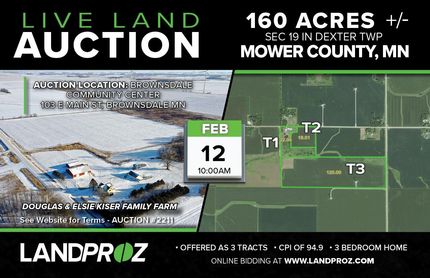 Property in Mower County, Minnesota