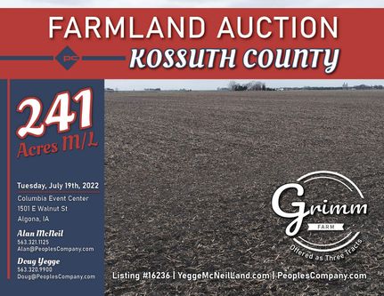 Property in Kossuth County, Iowa