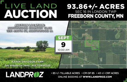 Property in Freeborn County, Minnesota