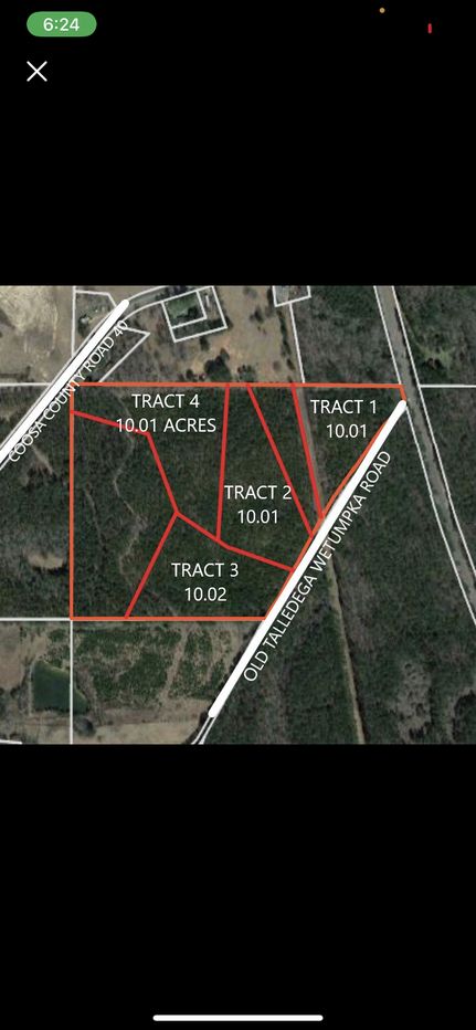 Property in Coosa County, Alabama