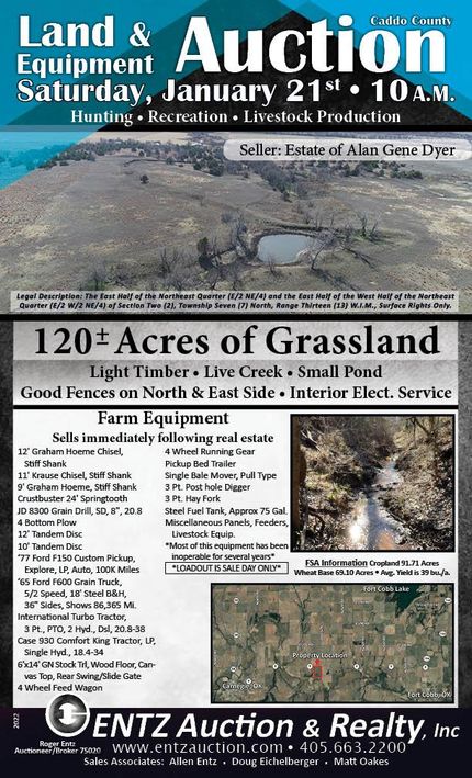 Property in Caddo County, Oklahoma