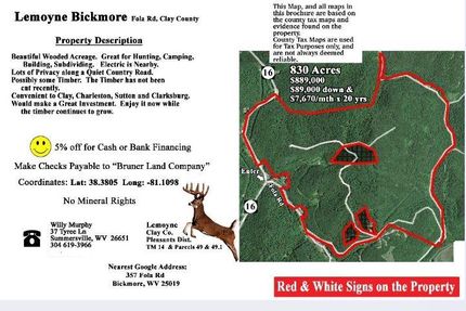 Property in Clay County, West Virginia