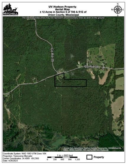 Property in Union County, Mississippi