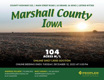 Property in Marshall County, Iowa