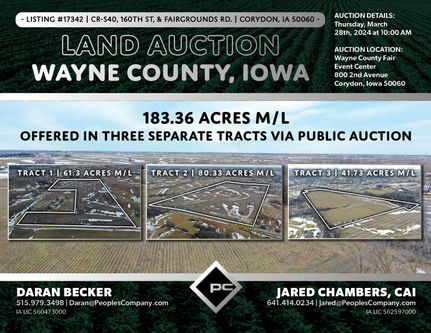 Property in Wayne County, Iowa