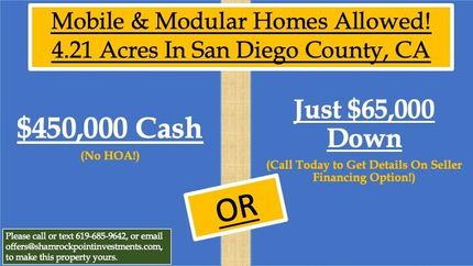 Property in San Diego County, California