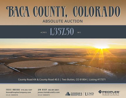 Property in Baca County, Colorado