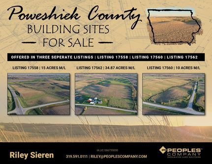 Property in Poweshiek County, Iowa