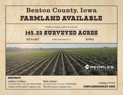 Property in Benton County, Iowa
