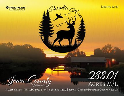 Property in Iowa County, Wisconsin