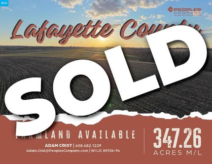 Property in Lafayette County, Wisconsin