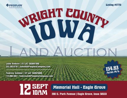 Property in Wright County, Iowa