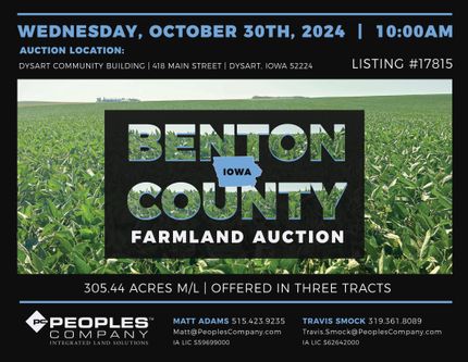 Property in Benton County, Iowa