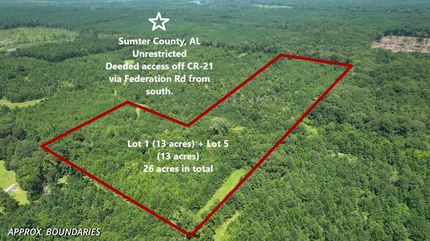 Property in Sumter County, Alabama