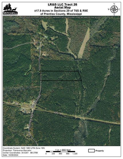 Property for sale in Prentiss County, Mississippi