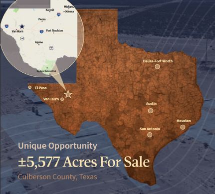 Property for sale in Culberson County, Texas