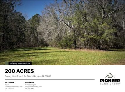 Property in Meriwether County, Georgia