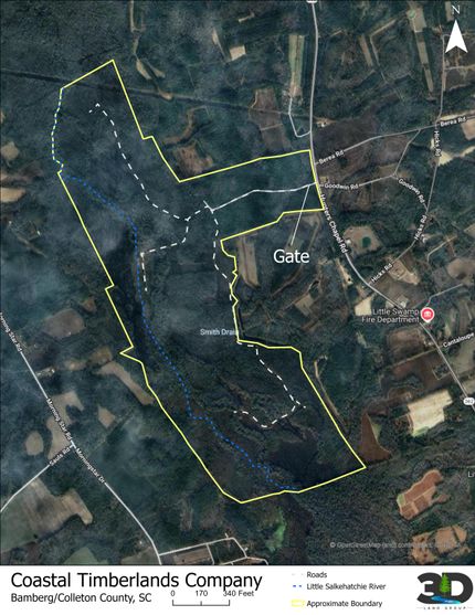 Riverfront Property for sale in Bamberg County, South Carolina