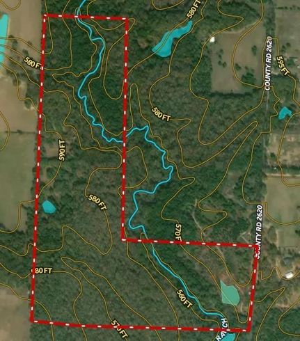 Hunting Land for sale in Fannin County, Texas