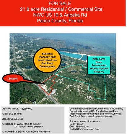Property for sale in Pasco County, Florida