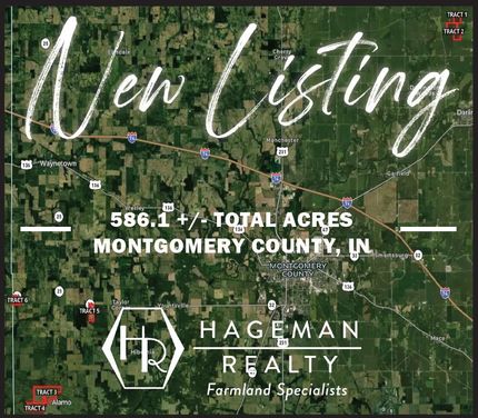 Farm Property for sale in Montgomery County, Indiana